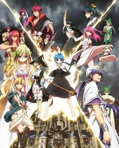 Постер аниме Маги 2: Королевство волшебства