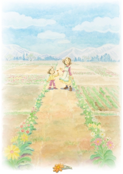Постер аниме Азбука цветов - фильм