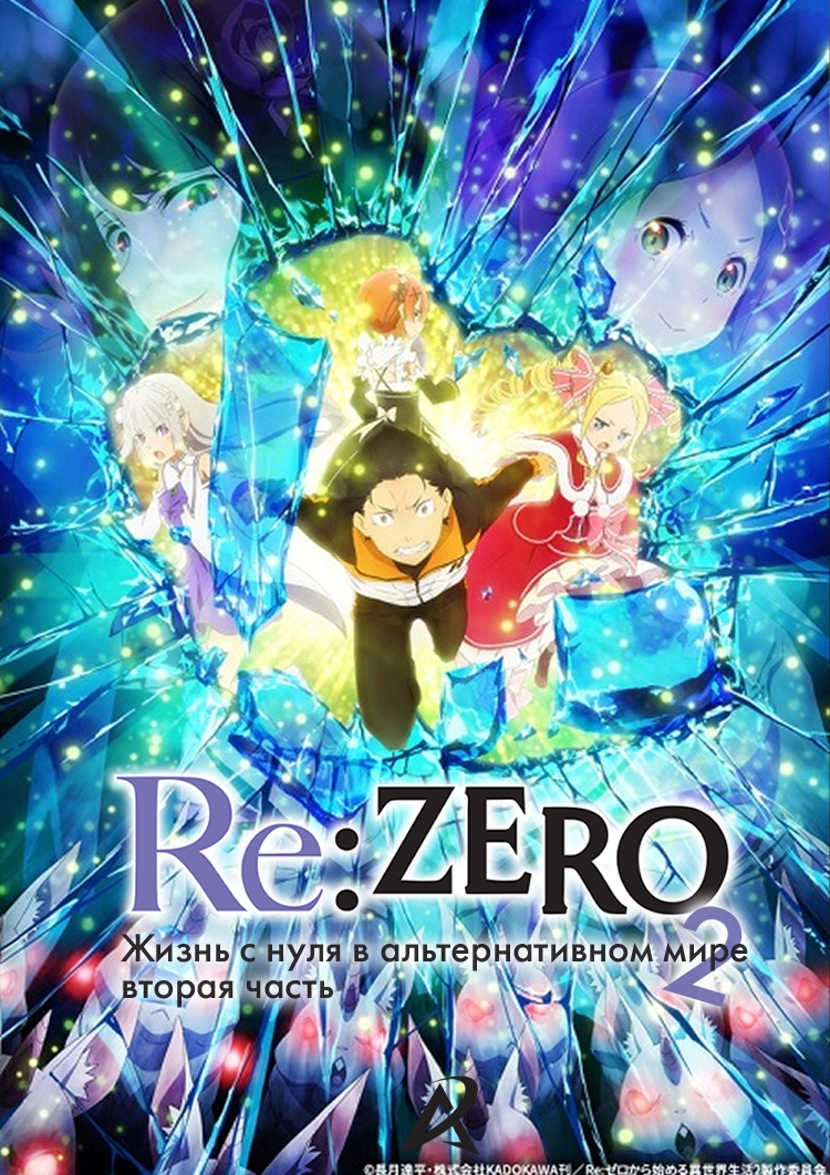 Постер аниме Re:Zero. Жизнь с нуля в альтернативном мире 2. Часть 2